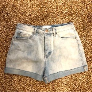 RSQ Super High Rise Mom Denim Short